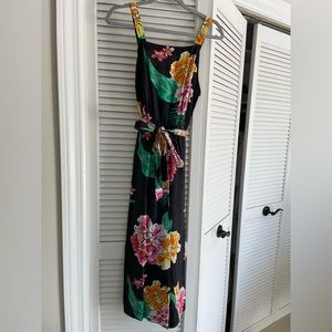 Old navy floral jumpsuit